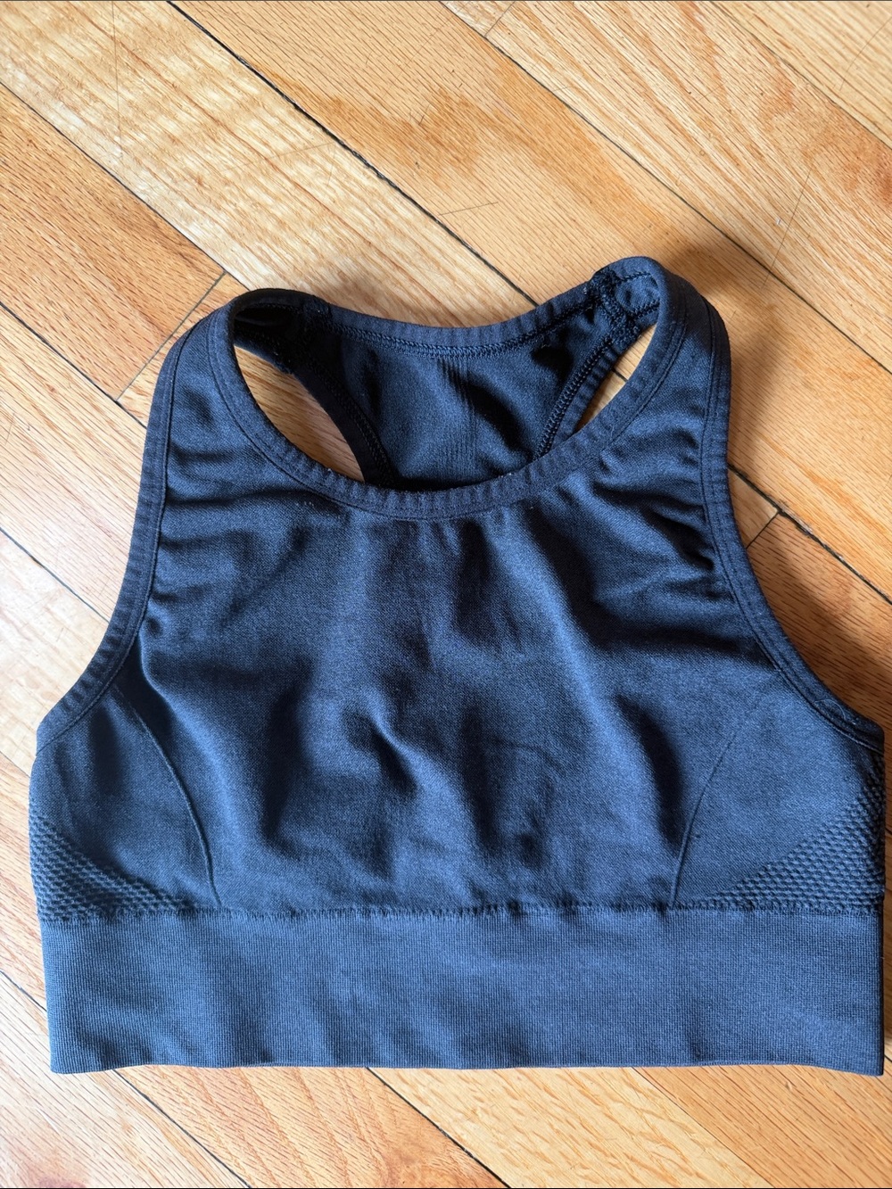 DSG Black Racerback Sports Bra